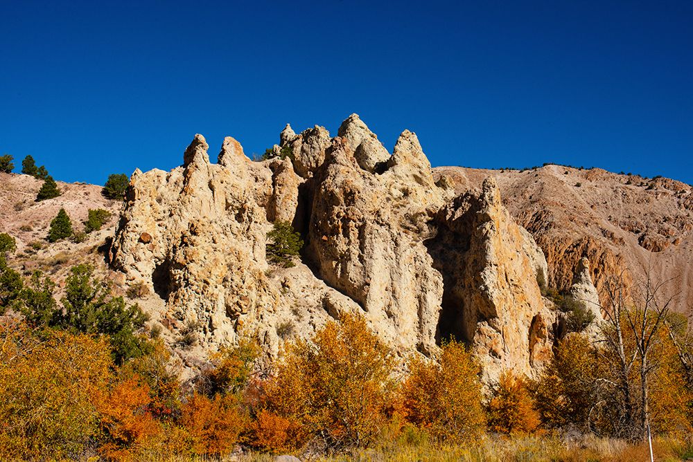 USA, Utah, Scenic landscapes along US Highway 89, Fishlake National Forest, Junction to Sevier.